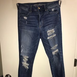 American Eagle ripped jeans